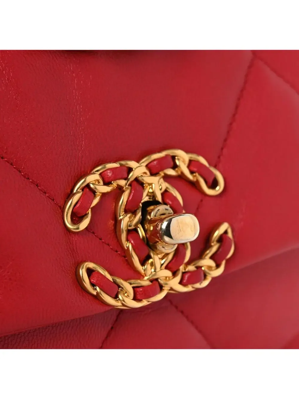 Lambskin Quilted Medium Chanel 19 Flap #358483C28B